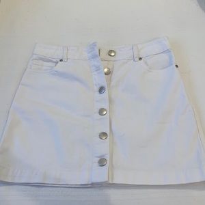Forever 21 white skirt